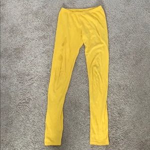 Yellow Leggings